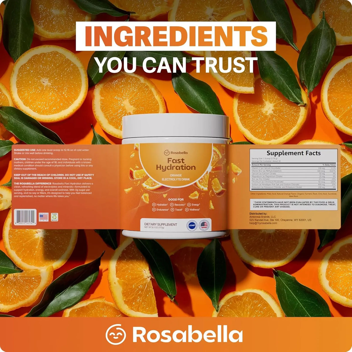 Rosabella Electrolyte Drink Powder